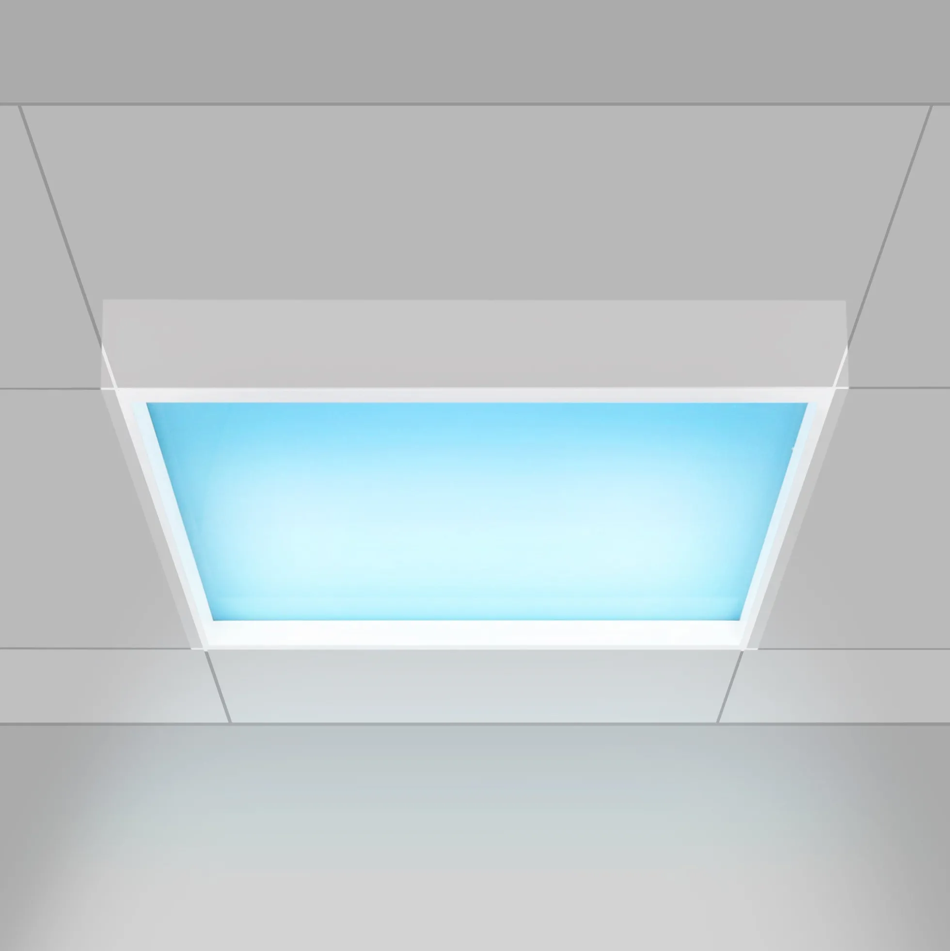 Panel "Blue Skylight" Regulable 0-10V - efecto cielo - Daylight - 155W - 60x60cm