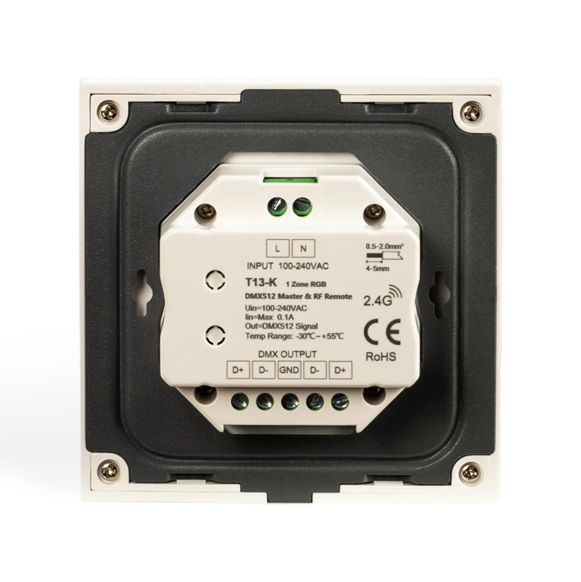 Panel de control rueda RGB - DMX y RF 2.4GHz - 1 zona - Skydance