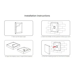 Panel de control táctil RGB y RGBW - 4 zonas - Mi-Light