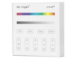 Panel de control táctil RGB y RGBW - 4 zonas - Mi-Light