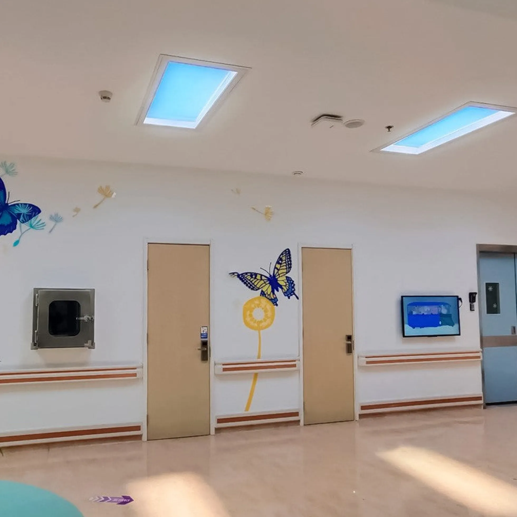 Panel LED "Blue Skylight" efecto cielo - Daylight - 95W - 120x30cm