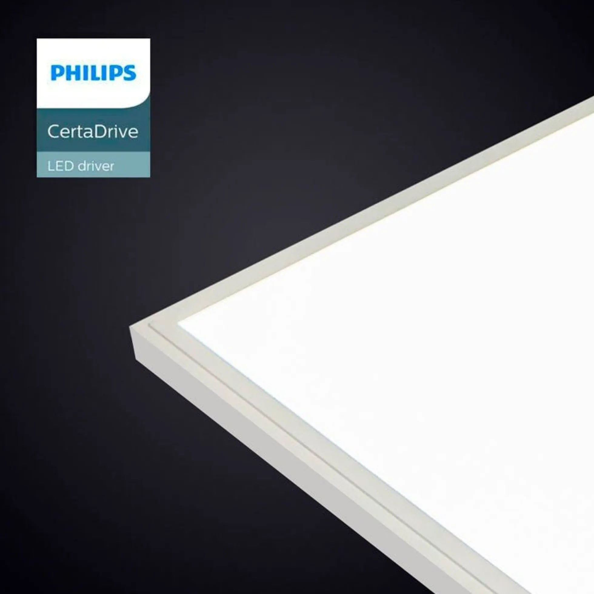 Panel LED de superficie slim 60X60 cm - Driver PHILIPS - 44W - UGR19 - con KIT de montaje