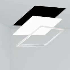 Panel LED de superficie WIFI SMART RGB / RGBW + CCT - 60x60 cm - 40W - Con KIT de montaje