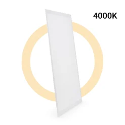Panel LED empotrable Backlit 120x60cm - 60W - 7200lm - Driver flicker free - UGR22 - IP40