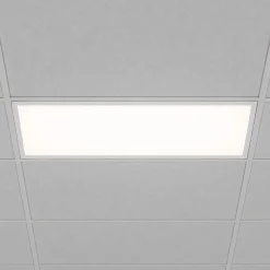 Panel LED empotrable Backlit 120x30cm - 40W - 120lm/W - Driver flicker free - UGR22 - IP40