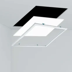 Panel LED empotrable WIFI SMART RGB / RGBW + CCT - 60x60 cm - 40W - Con KIT de montaje