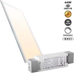 Panel LED empotrable 120X30cm - DALI regulable - 44W - UGR19 - IP40