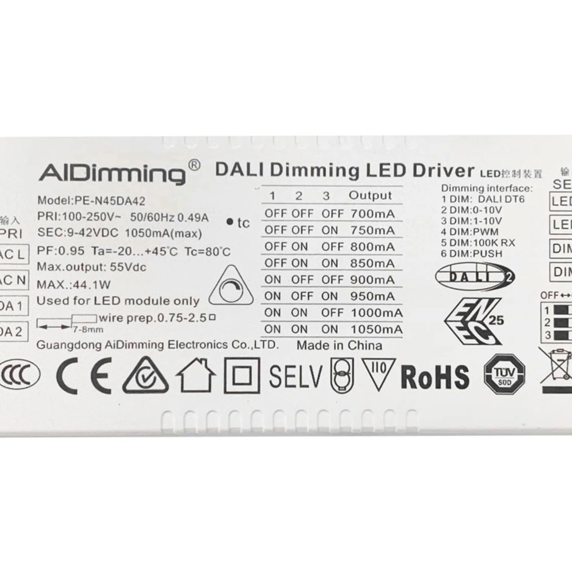 Panel LED empotrable 120X30cm - DALI regulable - 44W - UGR19 - IP40