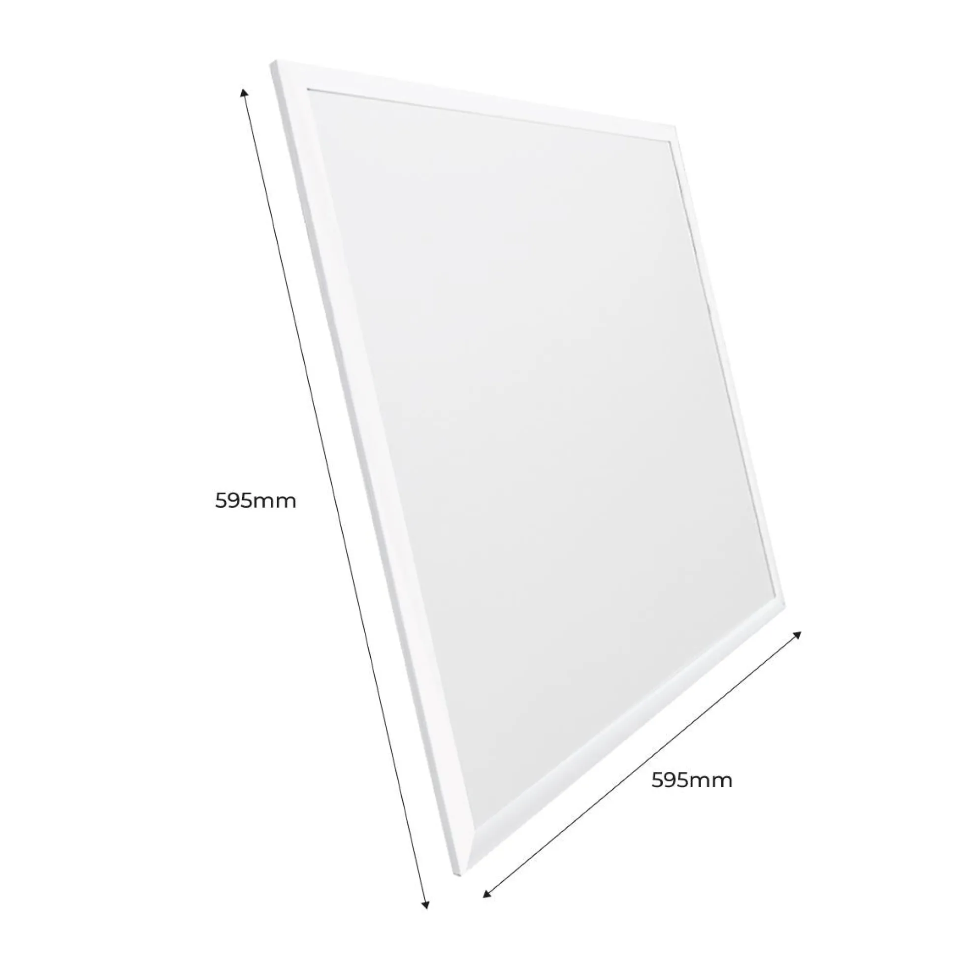 Panel LED slim CCT regulable con mando - 60x60cm - 40W