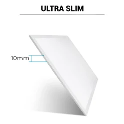 Panel LED slim CCT regulable con mando - 60x60cm - 40W