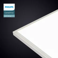 Panel LED slim de superficie 120X60cm - Driver PHILIPS - 72W - UGR19 - Con KIT de montaje