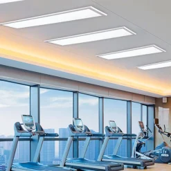 Panel LED slim de superficie 120X60cm - Driver PHILIPS - 72W - UGR19 - Con KIT de montaje