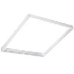 Panel LED slim de superficie 60x60cm - Driver OSRAM - 40W - UGR18 - CRI90 - Con KIT de montaje