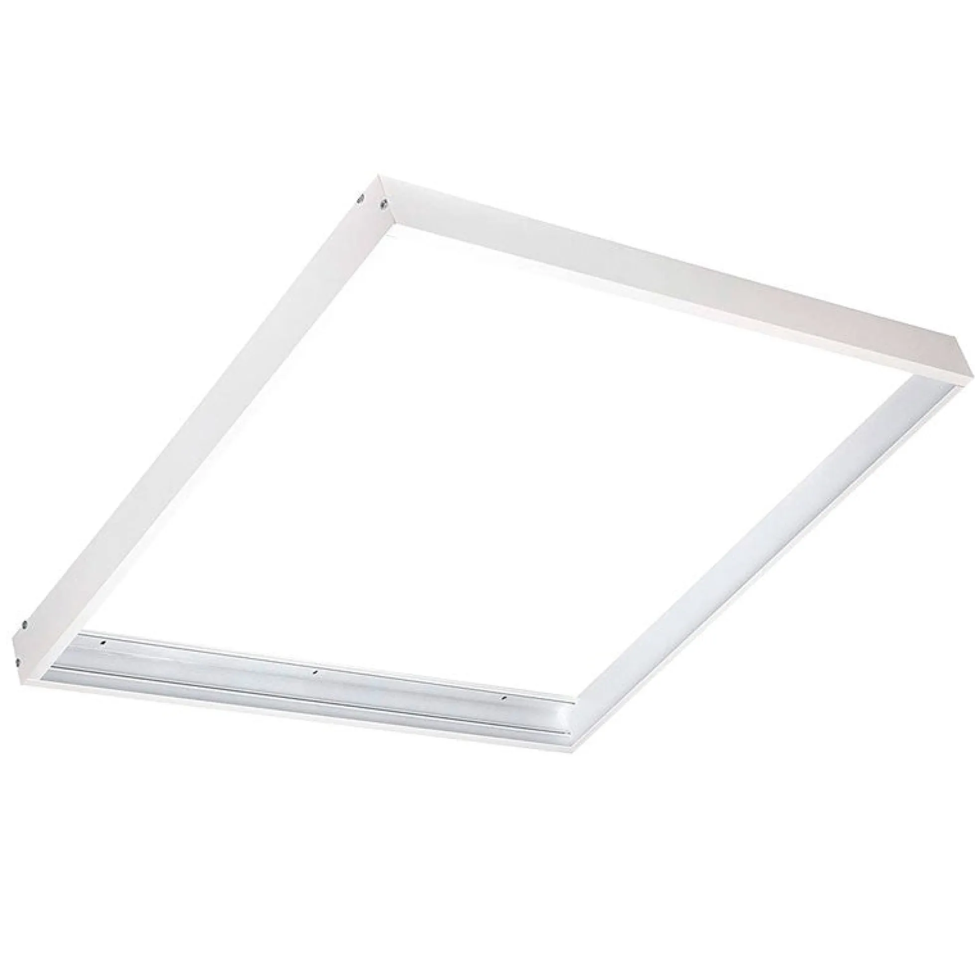 Panel LED slim de superficie 60x60cm - Driver OSRAM - 40W - UGR18 - CRI90 - Con KIT de montaje