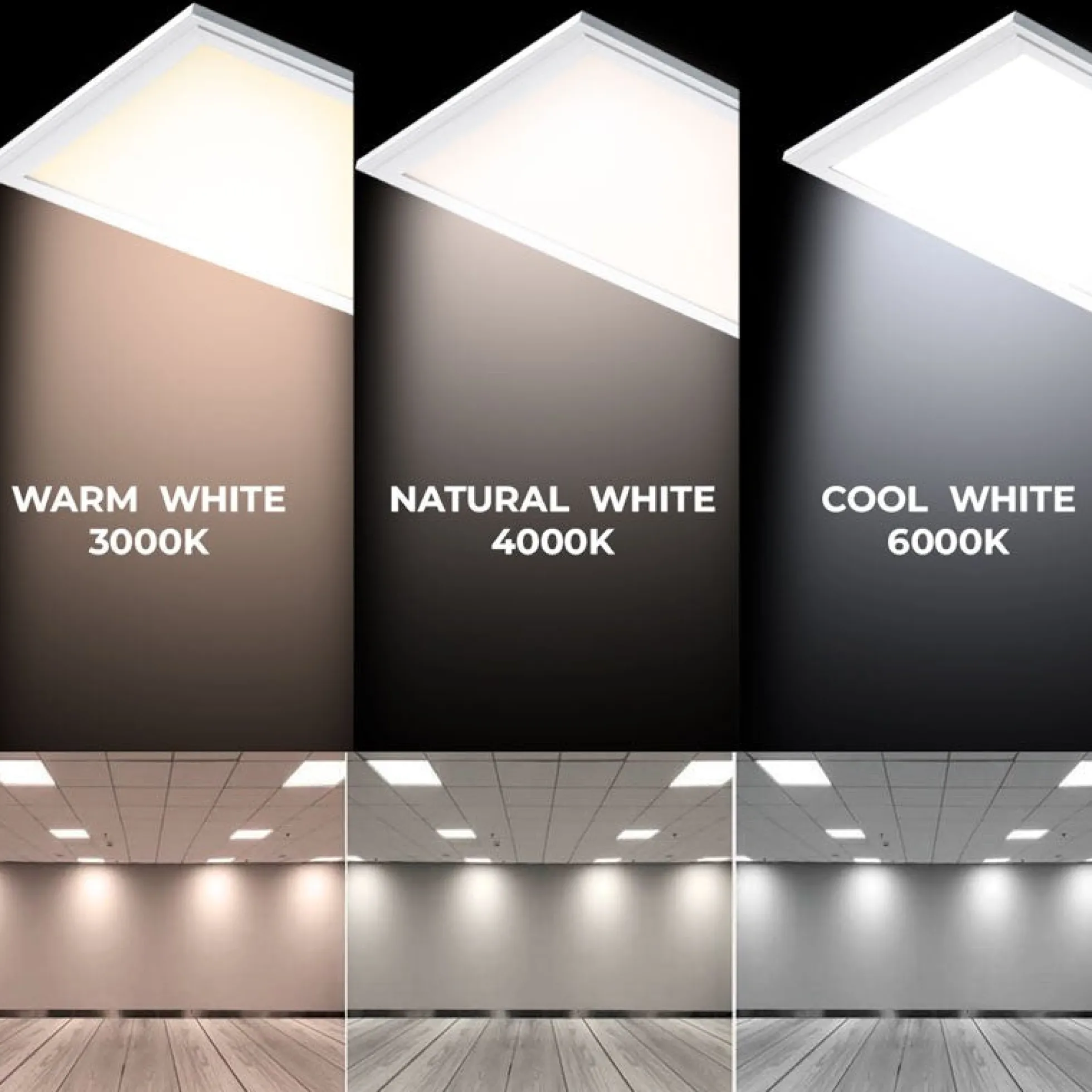 Panel LED slim de superficie 60x60cm - Driver OSRAM - 40W - UGR18 - CRI90 - Con KIT de montaje