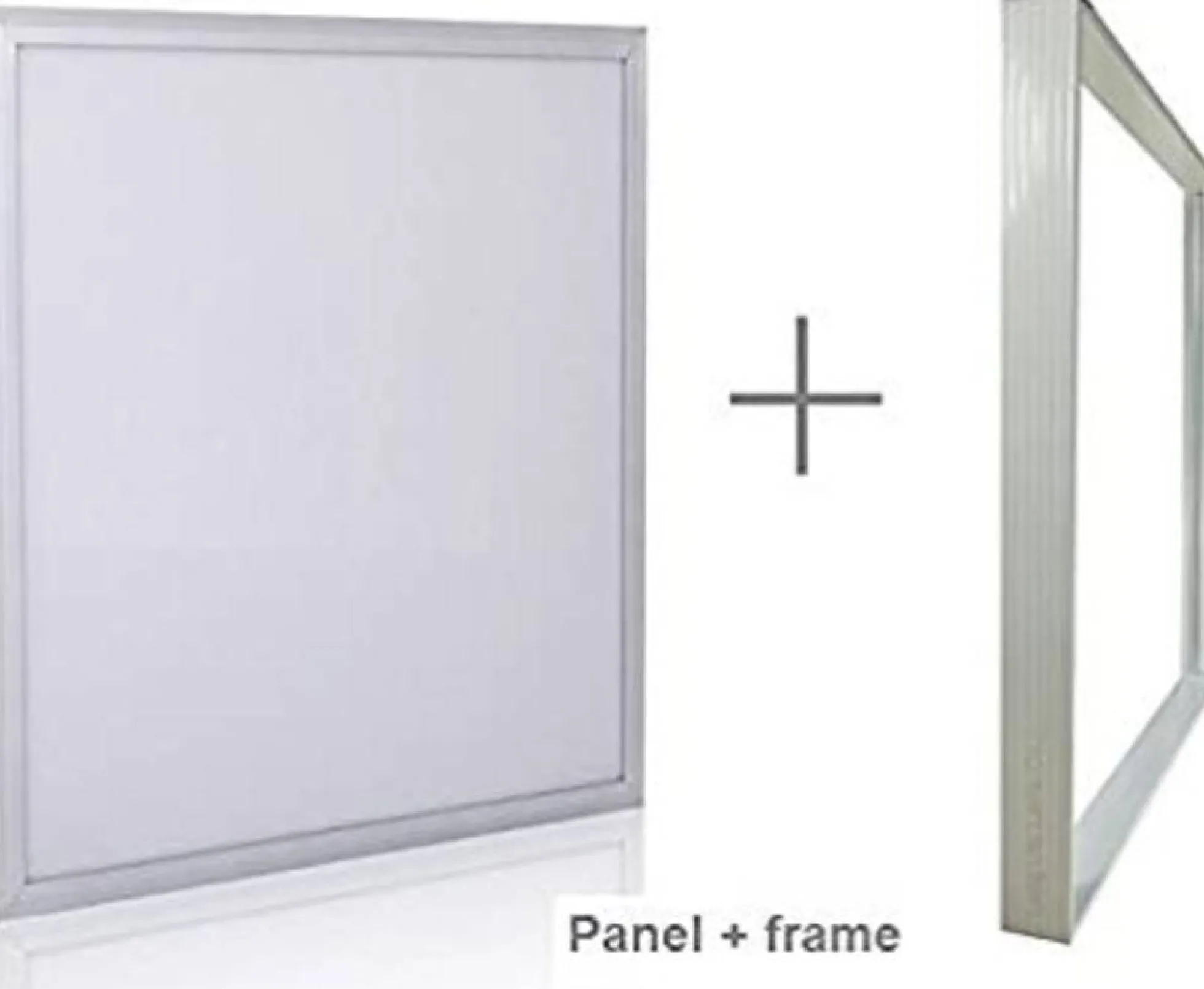 Panel LED slim de superficie 60x60cm - Driver OSRAM - 40W - UGR18 - CRI90 - Con KIT de montaje