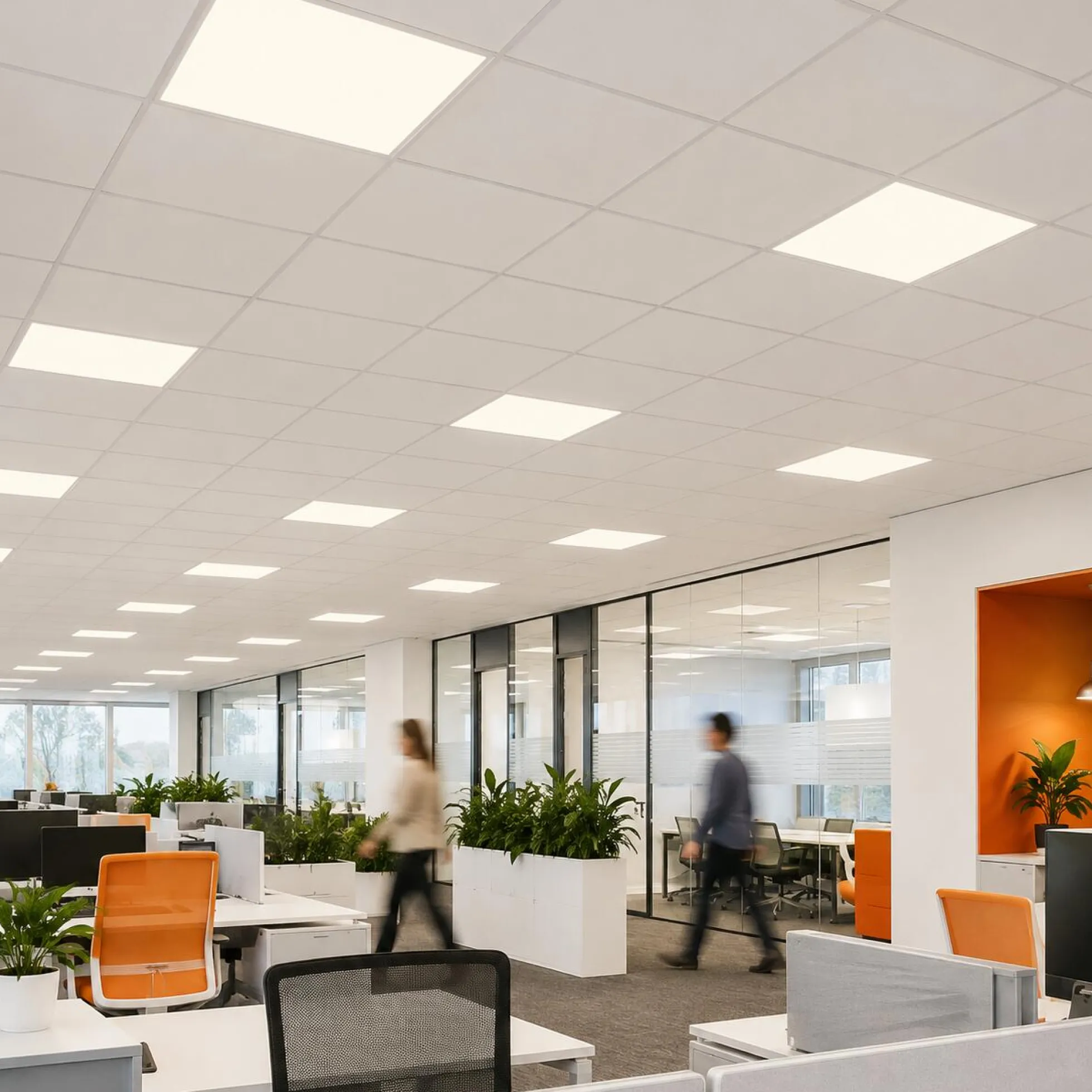 Panel LED slim 60X60 cm - Driver Philips - 44W - UGR19 - IP40