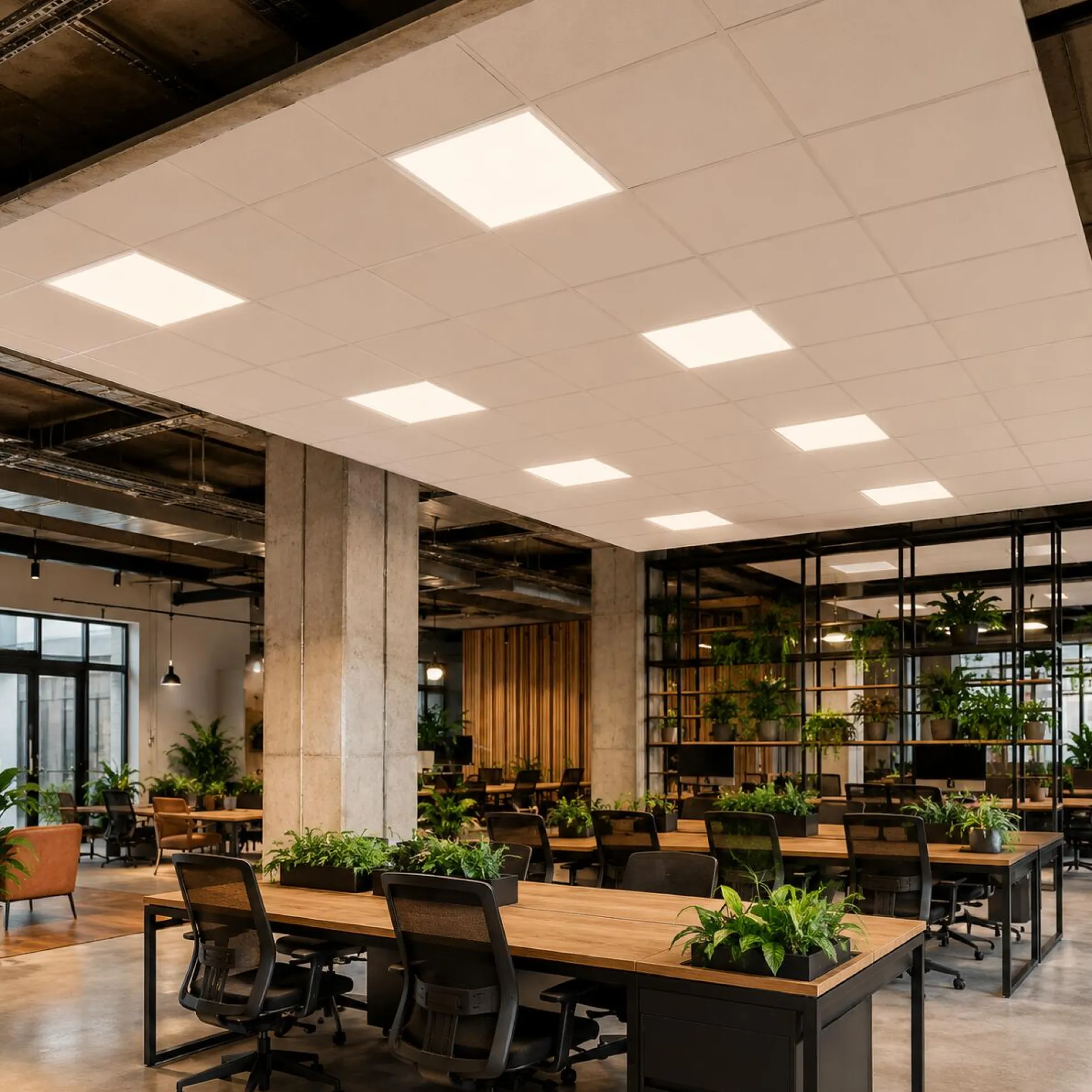 Panel LED slim 60X60 cm - Driver Philips - 44W - UGR19 - IP40