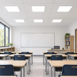 Panel LED slim 60x60cm - Driver PHILIPS - 44W - UGR18 - CRI 90 - IP40
