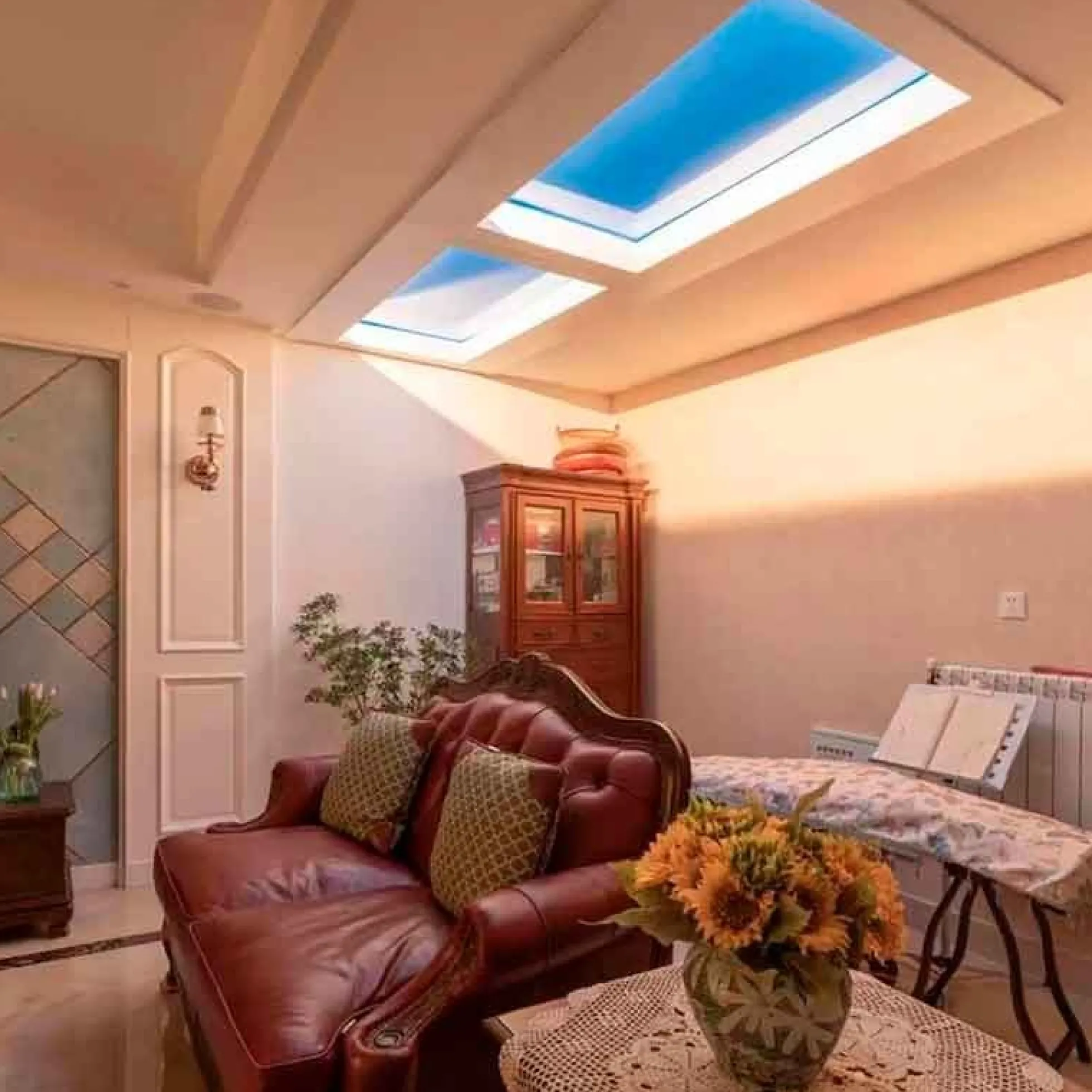 Panel LED "SMART Blue Skylight" - Efecto cielo - Daylight - 100W - 120x30cm