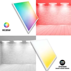 Panel LED WIFI SMART RGB / RGBW + CCT - 60x60 cm - 40W - IP40