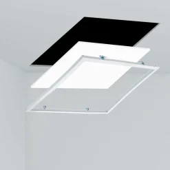 Panel LED 60X60cm con KIT de empotrar 44W UGR19 Driver Philips