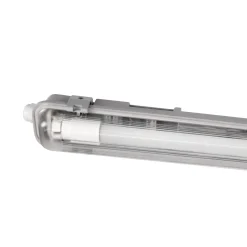 Pantalla estanca ECO CLIMATE - Tubo LED T8 - 150cm - Clips plásticos - IP65