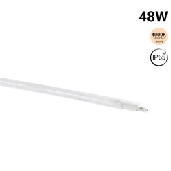 Pantalla estanca LED compacta - 48W - 110 lm/W - 150cm - ENLAZABLE - IP65