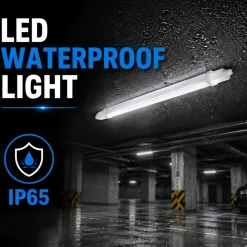 Pantalla estanca LED compacta - 48W - 110 lm/W - 150cm - ENLAZABLE - IP65