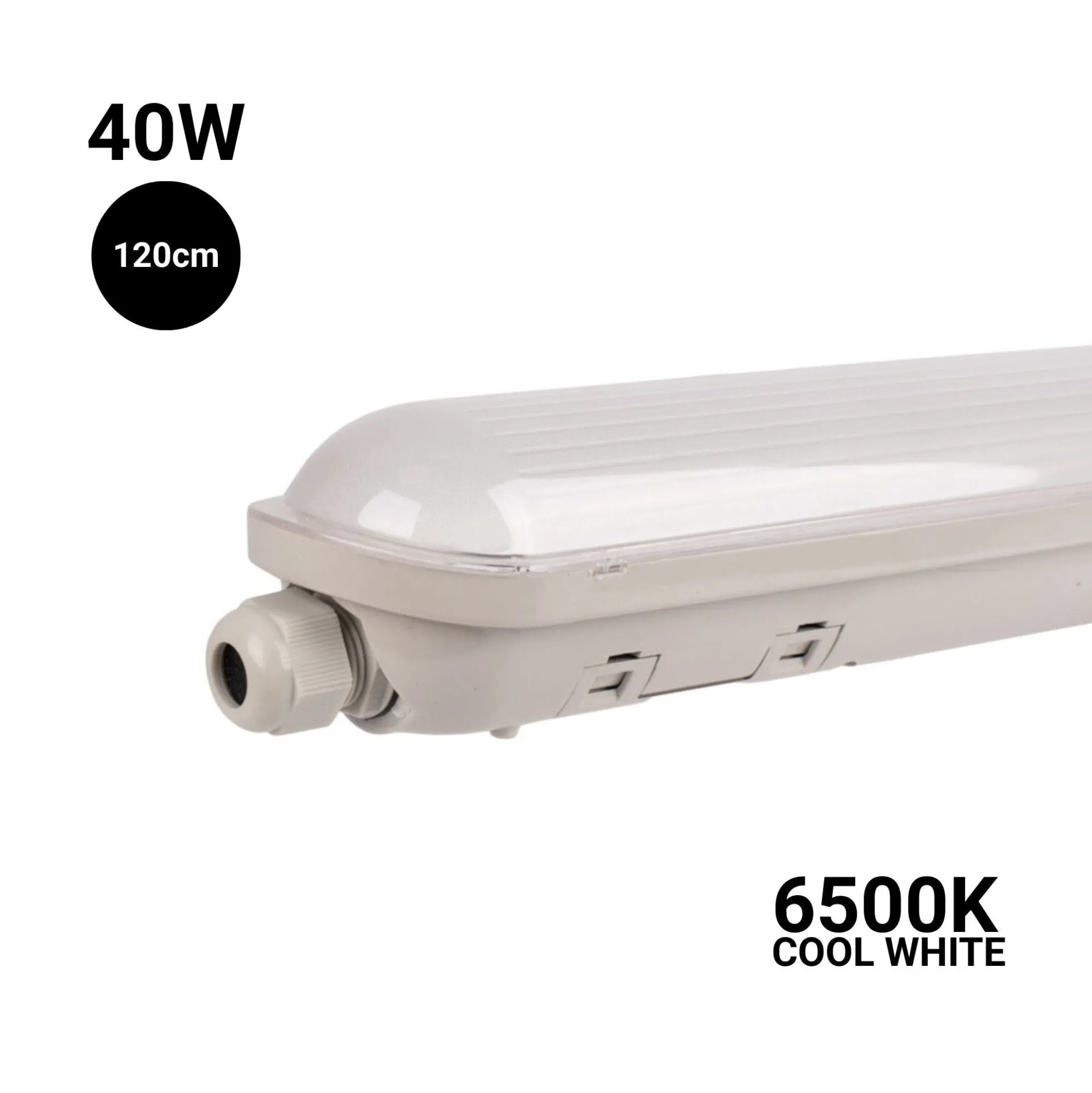 Pantalla estanca LED enlazable - 40W - 120cm - IP65