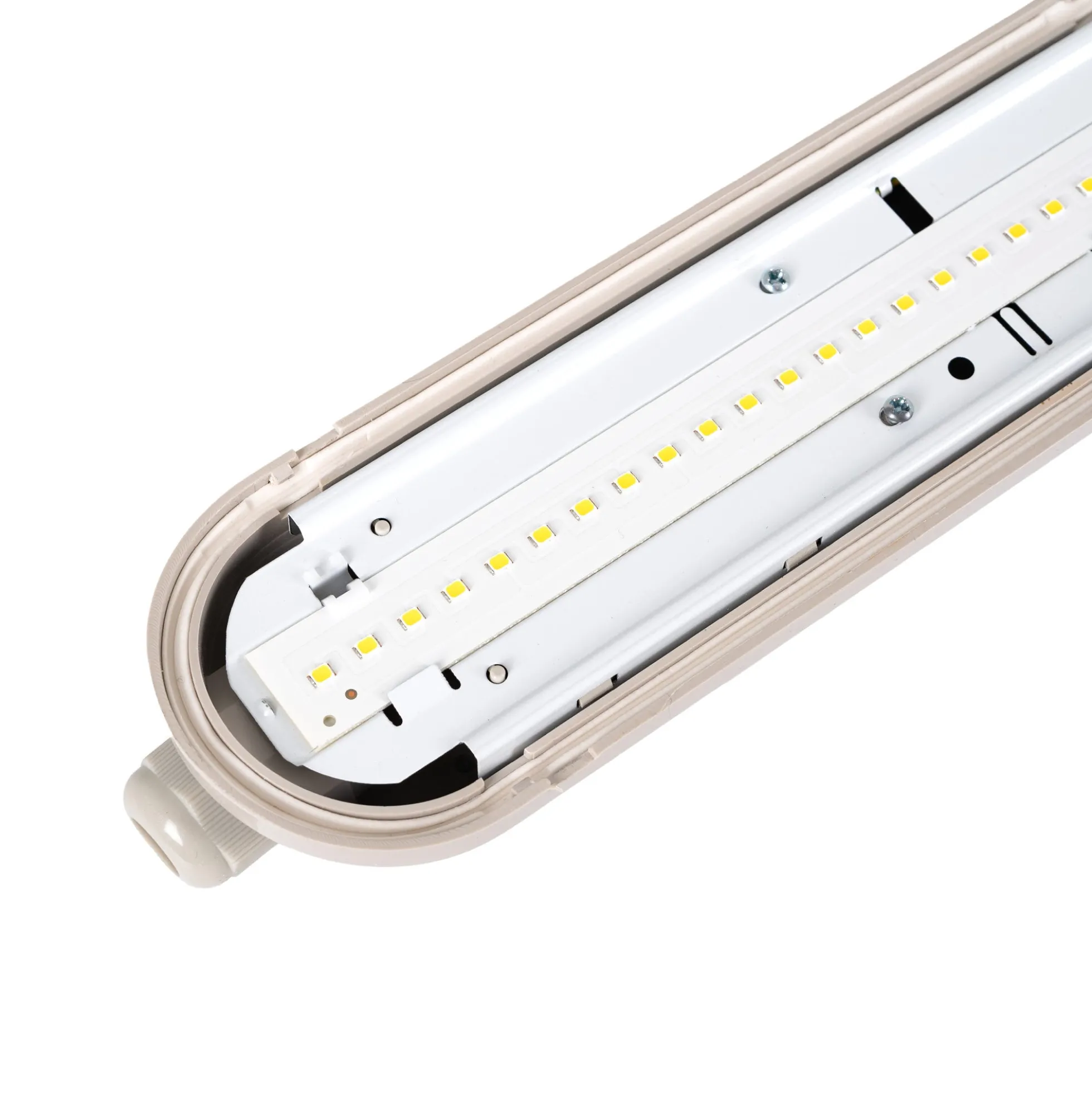 Pantalla estanca LED integrado enlazable 55W 150cm 7150Lm IP65