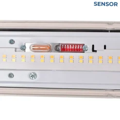 Pantalla estanca LED lineal conectable CCT con sensor de movimiento- 150cm - 56W - IP65