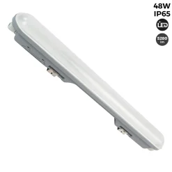 Pantalla estanca LED lineal enlazable 48W - 150cm - IP65