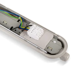 Pantalla estanca LED lineal enlazable Regulable DALI - CCT - 120cm - 40W - DALI - Driver LIFUD - IP65