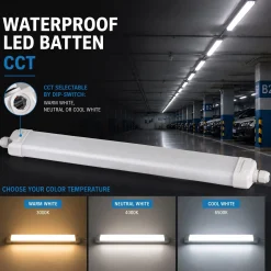 Pantalla estanca LED - 48W - CCT - 150cm - IP65