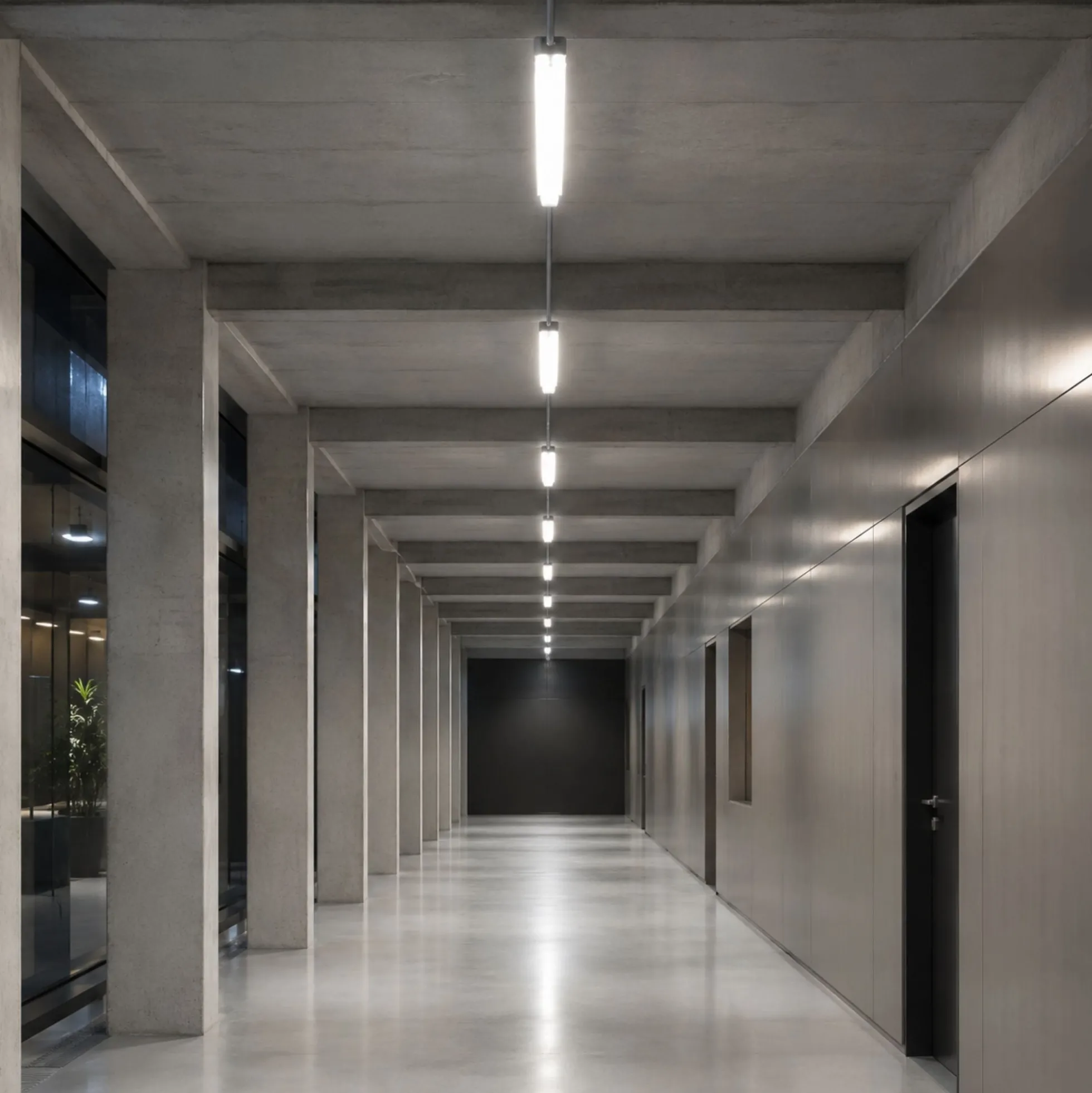 Pantalla estanca para 2 tubos LED - 150cm - IP65