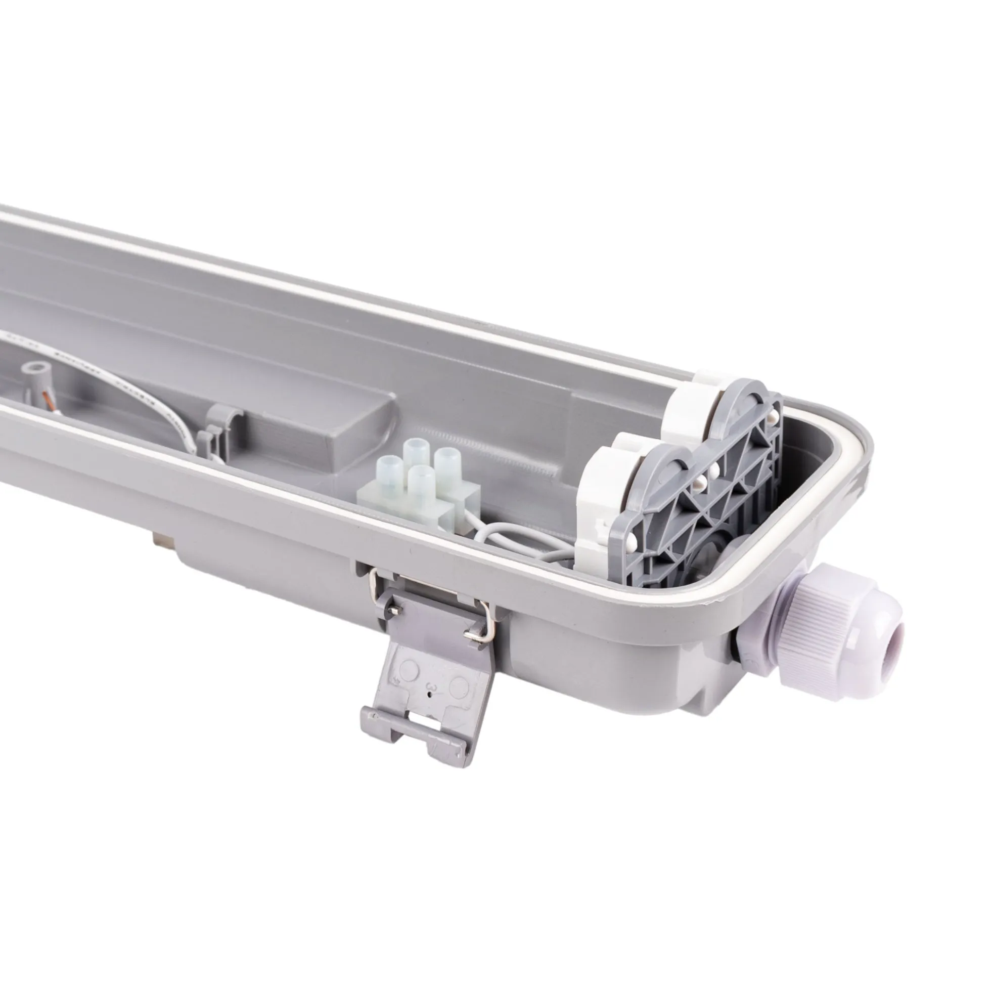 Pantalla estanca para 2 tubos LED 60cm - IP65