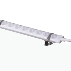 Perfil de aluminio basculante para bañador LED flexible - 1 metro