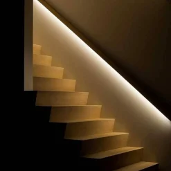 Perfil de aluminio blanco para tira LED 23x15mm (2 metros)