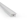 Perfil de aluminio empotrable para tira LED ≤ 15mm - 18.5x12mm - 2 metros