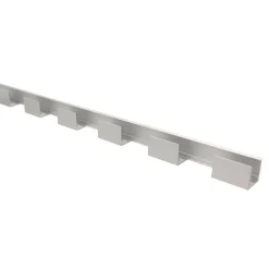 Perfil de aluminio flexible 10x18mm para neones o funda de silicona - 2 metros