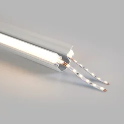 Perfil de aluminio para esquinas - Tira LED doble - 38.7x39mm - 2 metros