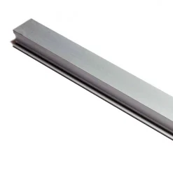 Perfil de aluminio para tira LED empotrable 23x15mm (2 metros)