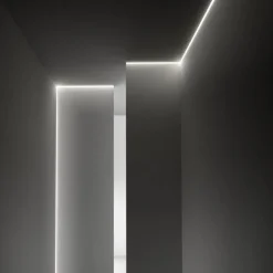 Perfil de aluminio para tira led superficie - 18x12mm