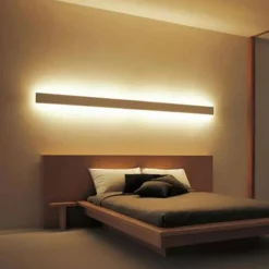 Perfil de aluminio para tira LED superficie - Bañador arriba/abajo - 18x49mm - 2 metros