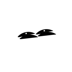 Perfil de aluminio para tira LED - Media luna - Kit completo - 58x9mm - 2 metros