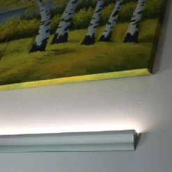 Perfil de aluminio para tira LED - Bañador de pared - 18x44mm - 2 metros