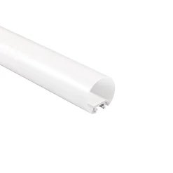 Perfil de aluminio superficie o suspensión - Tubo - Tira LED ≤ 12mm - 23x8mm - 2 metros