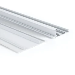 Perfil de aluminio superficie - Tira LED ≤ 12mm - 23.5x57.8mm - 2 metros