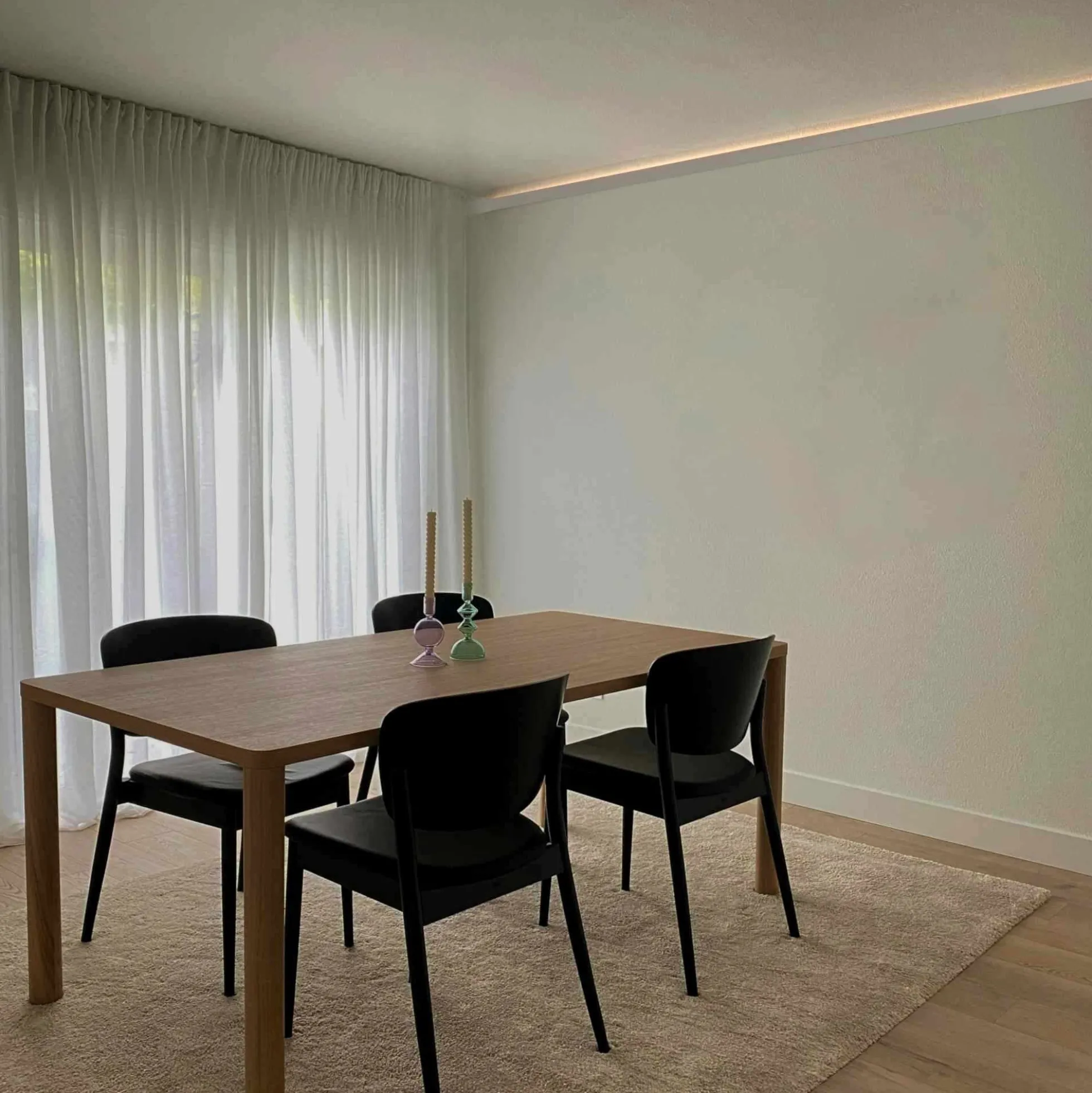 Perfil de aluminio superficie - Tira LED ≤ 12mm - 23.5x57.8mm - 2 metros